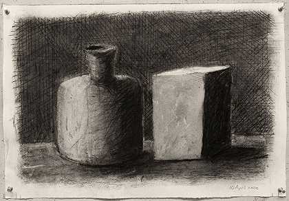 花瓶和积木（2020） by William Kentridge