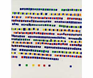 1-445蓝色群青（1980）交互的色圈的所有颜色 by Osvaldo Romberg
