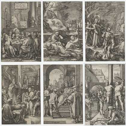 《激情》（1596-1598） by Hendrik Goltzius
