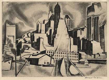 东河。（1928） by Howard N. Cook
