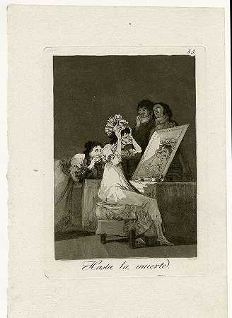 直到死亡。（直至死亡） by Francisco de Goya