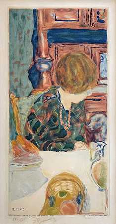 《女人与狗》（1924） by Pierre Bonnard
