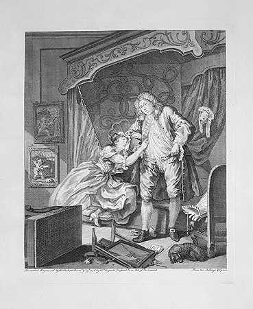 之后（1736年） by William Hogarth