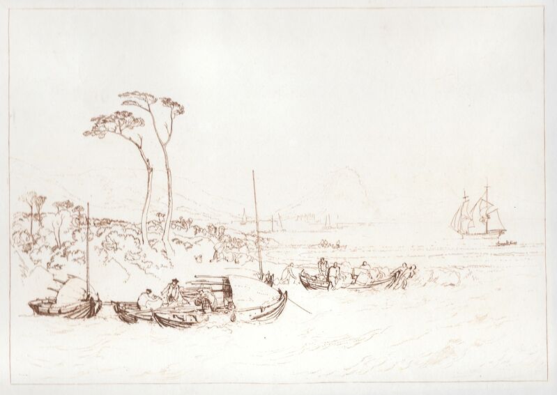 因弗雷里城堡和城镇（1816） by J. M. W. Turner