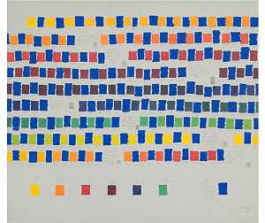 用蓝色插值的所有颜色（1981年） by Osvaldo Romberg