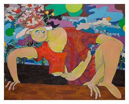 更大的生日格拉迪斯（2020） by Gladys Nilsson