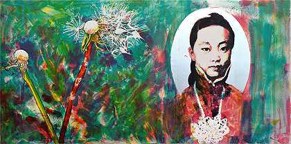 Spreaded Seed II（2015） by Hung Liu 刘虹
