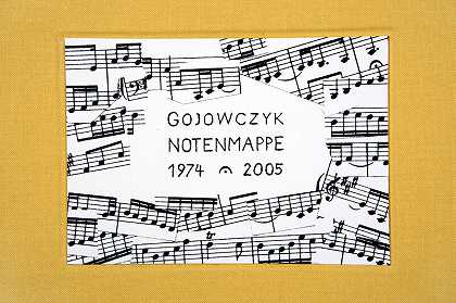 Notenmappe（音乐盒）（1974-2005） by Hubertus Gojowczyk