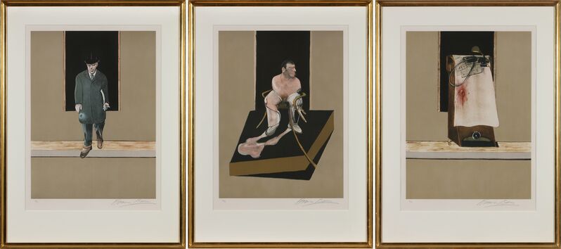 Triptych 1986-87（1987） by Francis Bacon