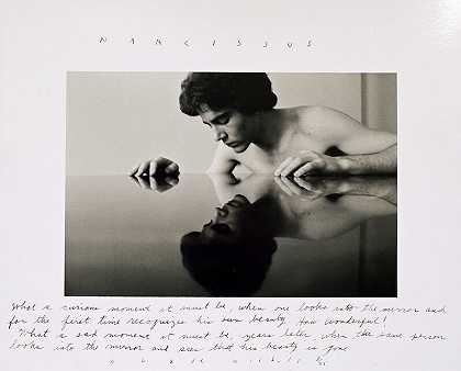 Narcissus（1974） by Duane Michals