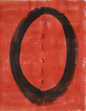 空间概念（1962-1963） by Lucio Fontana