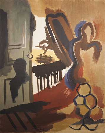 Le Balcon（1930） by Germaine Derbecq