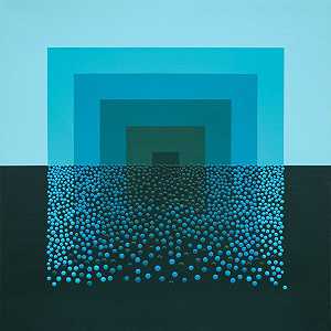 Aqua Fragmentation（2020） by Barbara Kolo