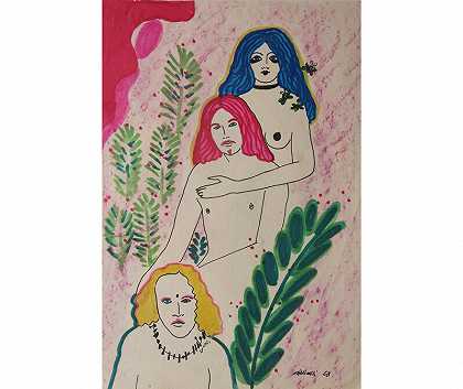 有两个男人的女人（1968年） by Ricardo Migliorisi