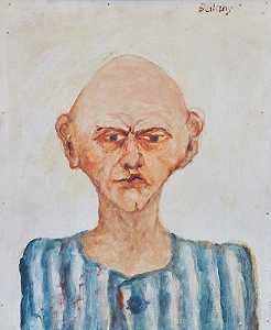 布痕瓦尔德肖像（1967） by John Bellany