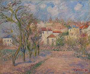 Verger A Herouville（1921） by Gustave Loiseau
