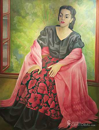\\“瓦哈卡夫人”（1949年） by Diego Rivera