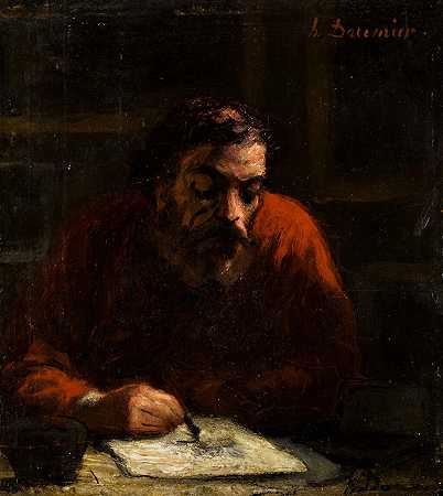 漫画家 – 尊敬的Daumier