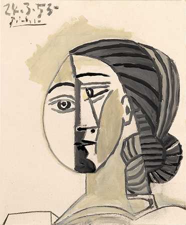 女人的头 – 毕加索