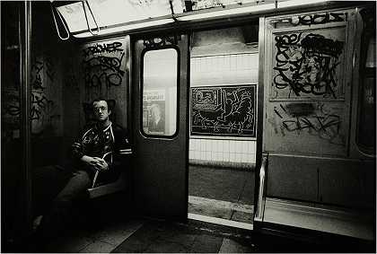 基思·哈林，纽约地铁，1983年 – 曾广智