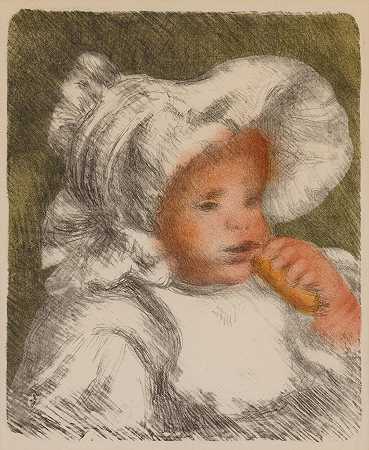 L饼干儿童（Jean Renoir）（Delteil，Stella 31） – 皮埃尔·奥古斯特·雷诺阿