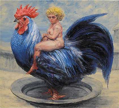 蓝公鸡 – 罗伯托·法贝洛