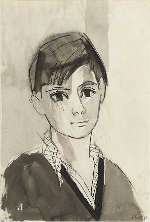 克劳德·毕加索肖像 – 弗朗索瓦·吉洛特