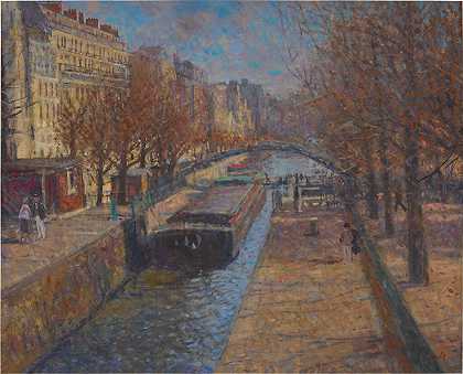 巴黎圣马丁运河Dautomne路10号 – 弗朗索瓦·加尔–