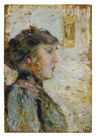 肖像沙丘侧面女人 – 埃杜阿德·维亚尔德