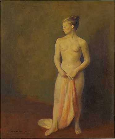裸体戴围巾 – 盖伊·佩恩·杜博伊斯