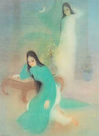 Lieu My Quoi (二十世紀), 月下佳人 – Liu My Quoi-（20世纪）-月光下的两位女士-