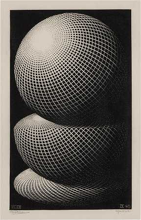 三球一号（布尔/基斯特/洛舍/维尔达336） – M-C-Escher