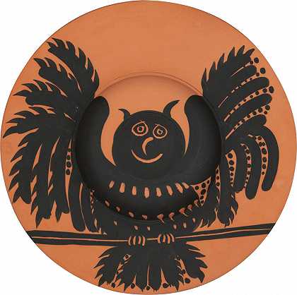 展翅猫头鹰（阿兰·拉米397） – 毕加索