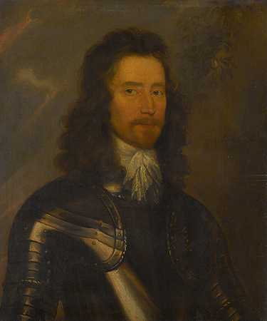 一位身穿盔甲的绅士的肖像，可能是威廉·鲁克上校 – 罗伯特·沃克-