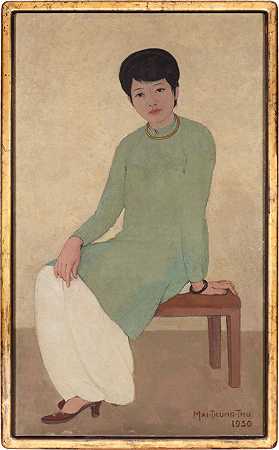 Portrait de Mademoiselle Phuong 芳小姐的肖像 – Mai-Trung-Thu-梅忠恕-