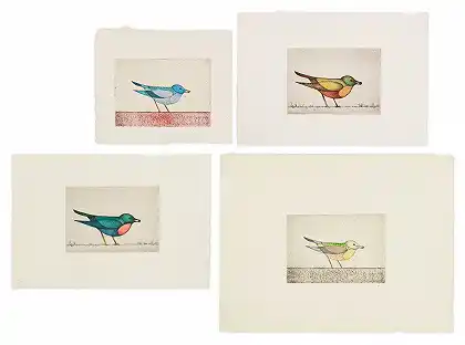 四鸟蚀刻 – 弗朗索瓦·泽维尔·拉兰