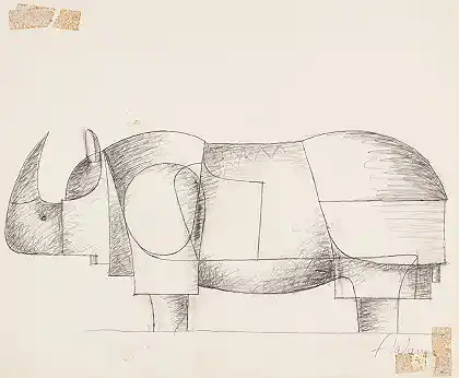 犀牛 – 弗朗索瓦·泽维尔·拉兰