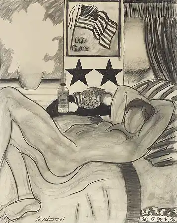 为伟大的美国裸体画#21 – 汤姆·韦斯尔曼