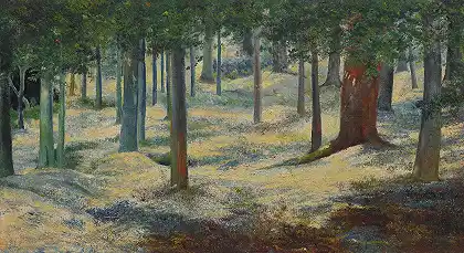 秋天的森林 – 华金-克劳塞尔