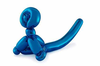 猴子氣球（藍色）Balloon Monkey (Blue) – Lot-9011-傑夫・昆斯-Jeff-Koons-