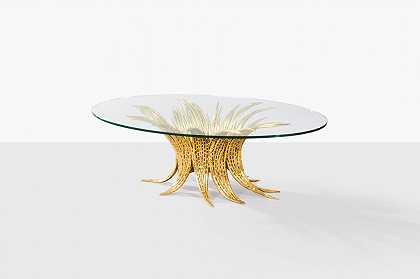 偶尔的桌子，Circa 1970-1980[咖啡桌，约1970-1980] – 雅克·杜瓦尔·布拉瑟-
