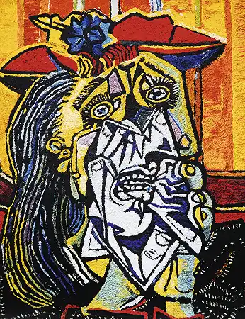 哭泣的女人，毕加索之后 – 维克·穆尼兹