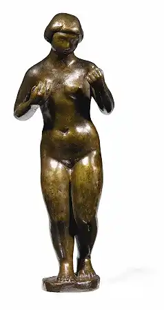 裸体女人站着 – 阿里斯蒂德·梅洛尔