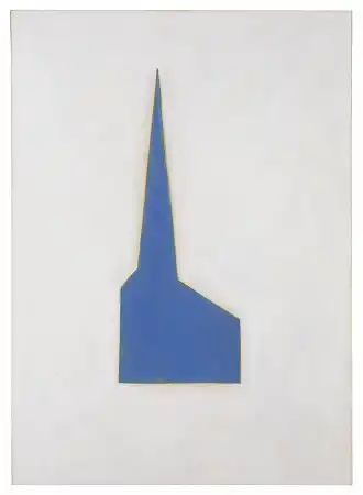 无标题（蓝色教堂） – 罗伯特·塞里恩