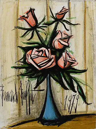 花瓶玫瑰 – 伯纳德·巴菲特