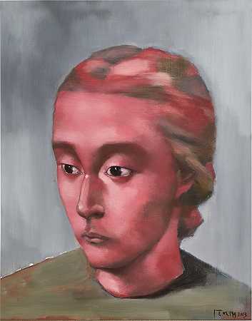 Portrait No. 5 5號肖像 – Zhang-Xiaogang-張曉剛-