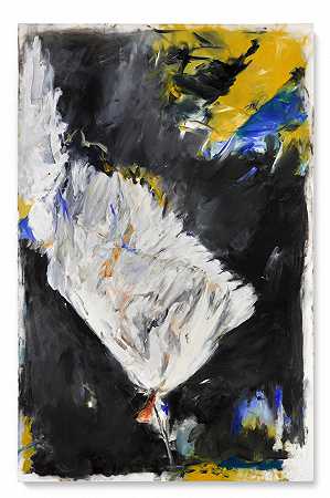 《手指畫——翅膀》 – Georg Baselitz