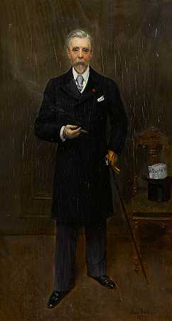 坎贝尔·克拉克爵士肖像 – 让-贝罗