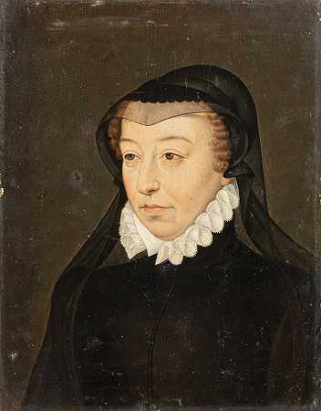 凯瑟琳·德梅迪西斯肖像（1519-1589） – 弗朗索瓦·克鲁埃的追随者