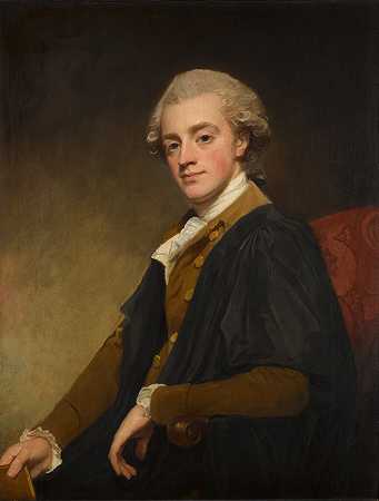 哈德威克第三伯爵菲利普·约克肖像（1757-1834） – 乔治·罗姆尼